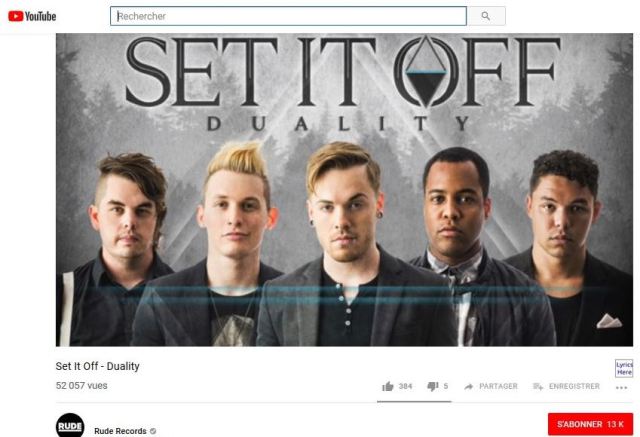 (Photo : capture d'écran de la chaîne YouTube de Rude Records)