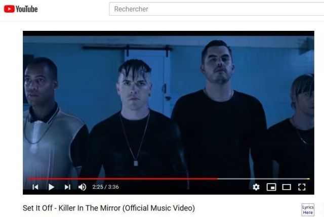 (Capture d'écran : chaîne YouTube de Fearless Records)