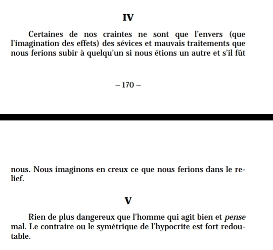 Paul Valéry, "Poésie et Mélange", Ed. BNR (Capture d'écran d'un extrait.)